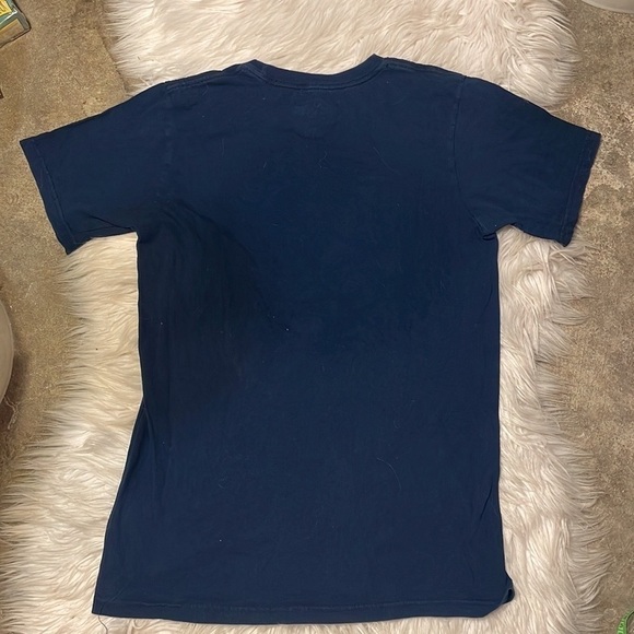 ADIDAS Navy Blue Casual TShirt‎ - Picture 3 of 4